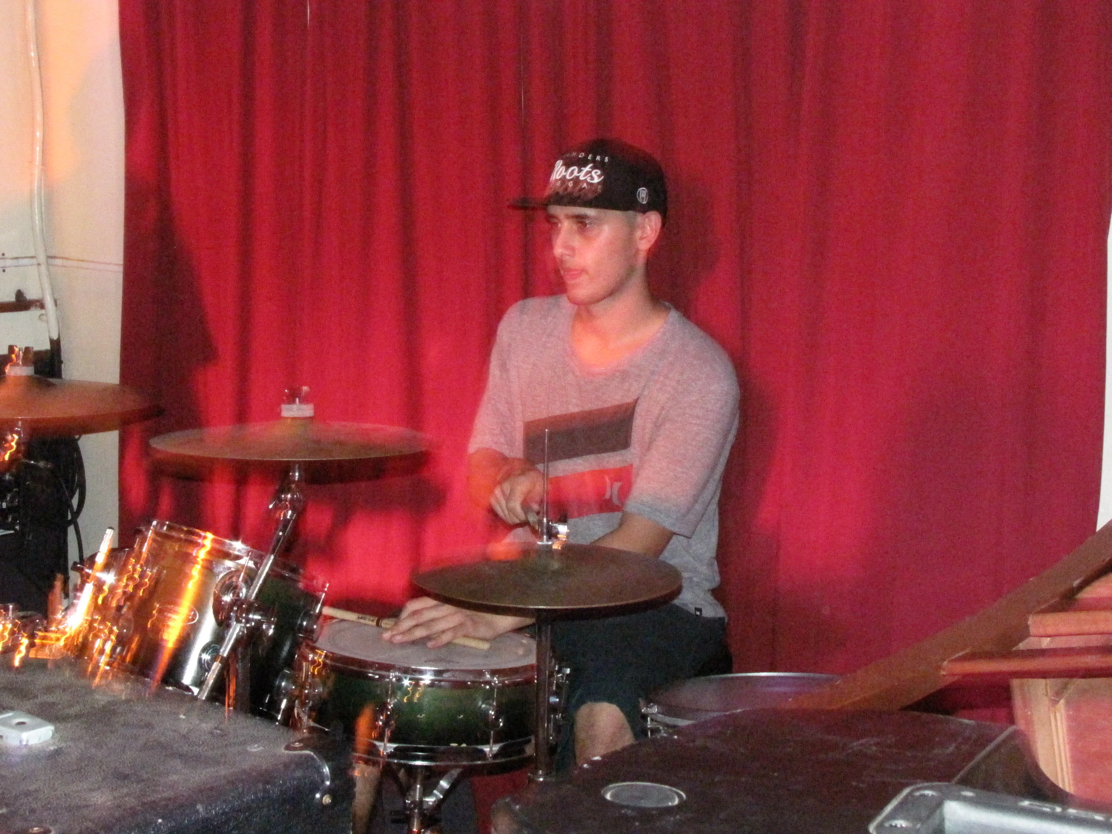 Drummer Alex Gonzalez